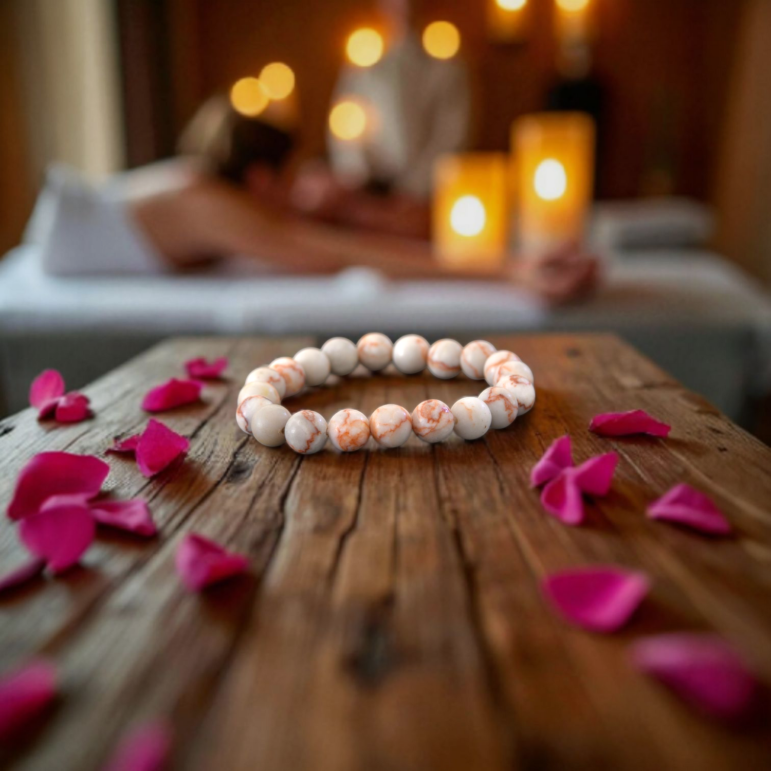 Picasso Jasper Crystal Bracelet