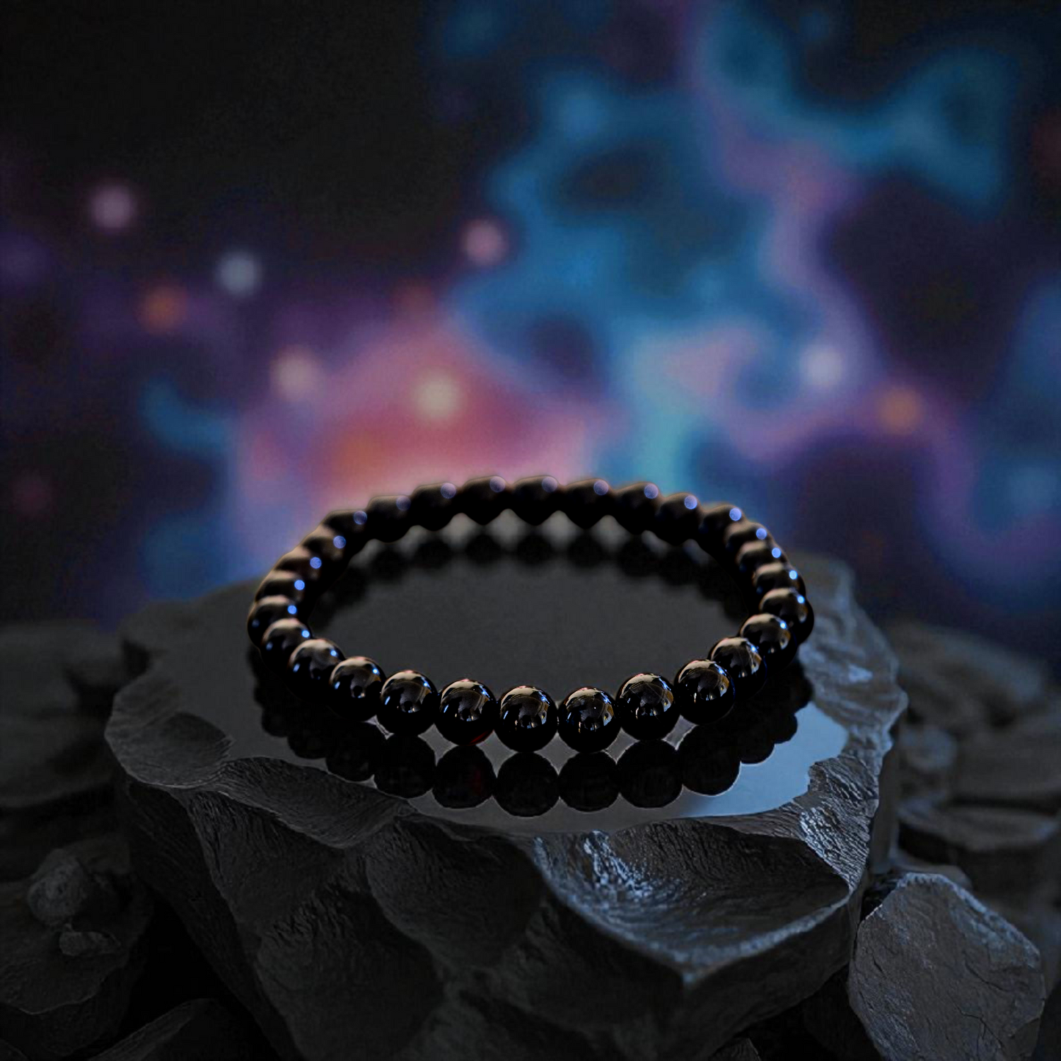 Black Obsidian Bracelet - Powerful Protection