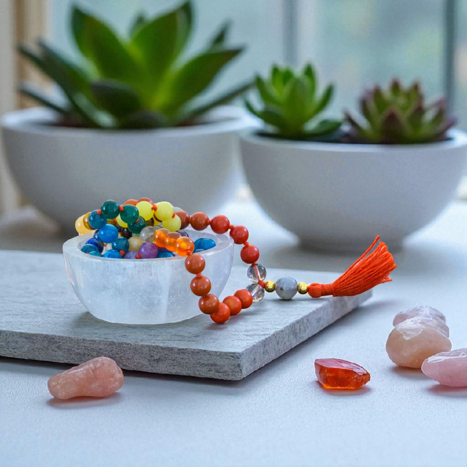 Selenite Charging Bowl (3 Inch) – For Cleansing & Energizing Crystals