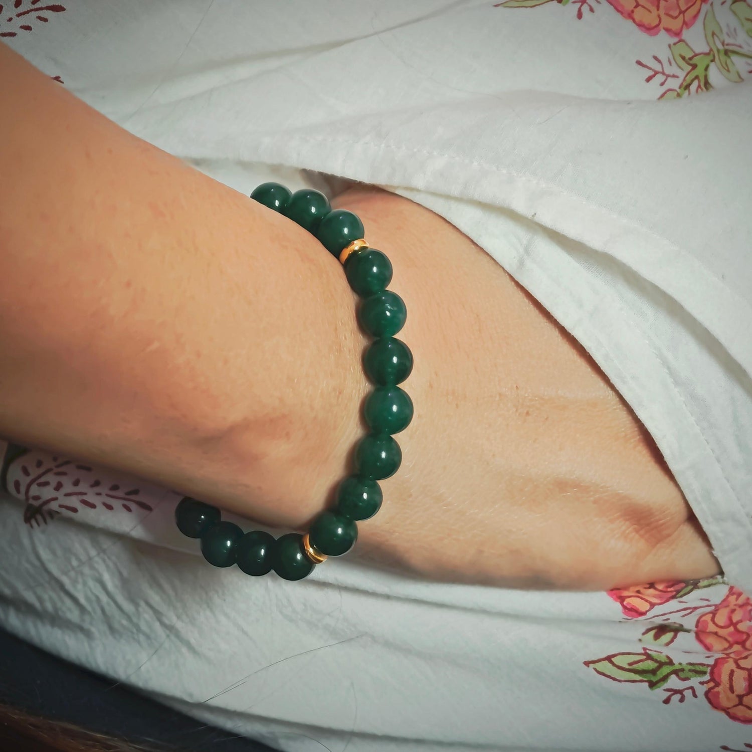 Jade Crystal Bracelet – Luck . Growth . Renewal